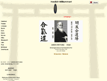 Tablet Screenshot of aikido-meiyukai.com